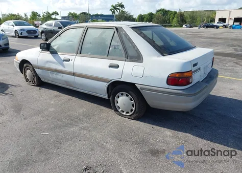 1991 Ford Escort Lx из США, поврежденный, VIN 1FAPP14J6MW383227